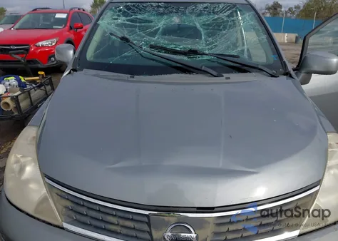 2007 Nissan Versa 1.8Sl из США, поврежденный, VIN 3N1BC13E87L406556